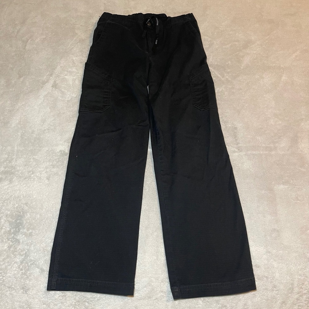 Carhartt Force Pants Mens Medium Black Scrubs C56418 Ripstop Cargo Rugged Flex
